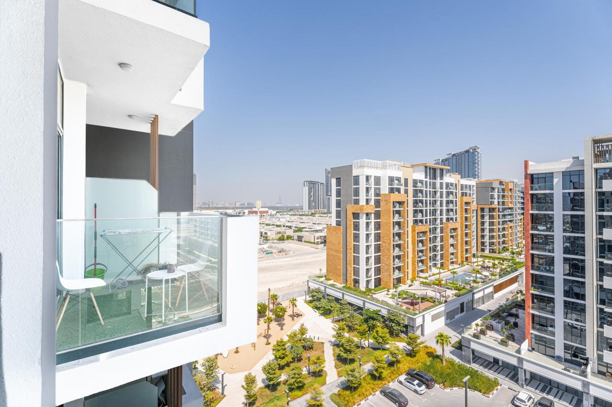 Escape24 Stylish Studio Azizi Riviera 8 Meydan One Дубай Екстериор снимка