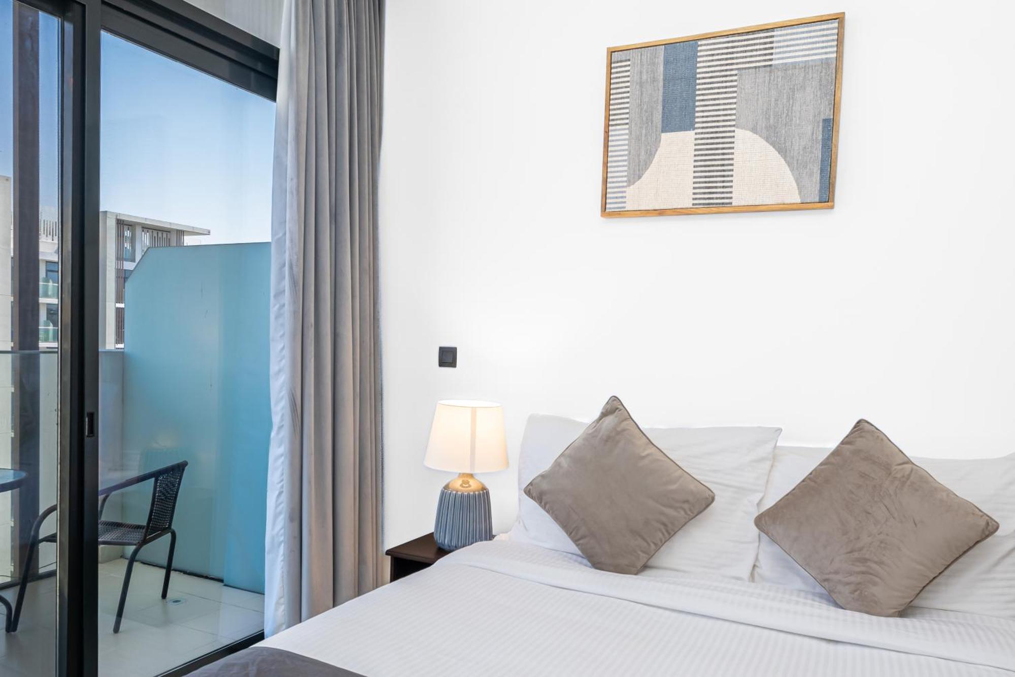 Escape24 Stylish Studio Azizi Riviera 8 Meydan One Дубай Екстериор снимка