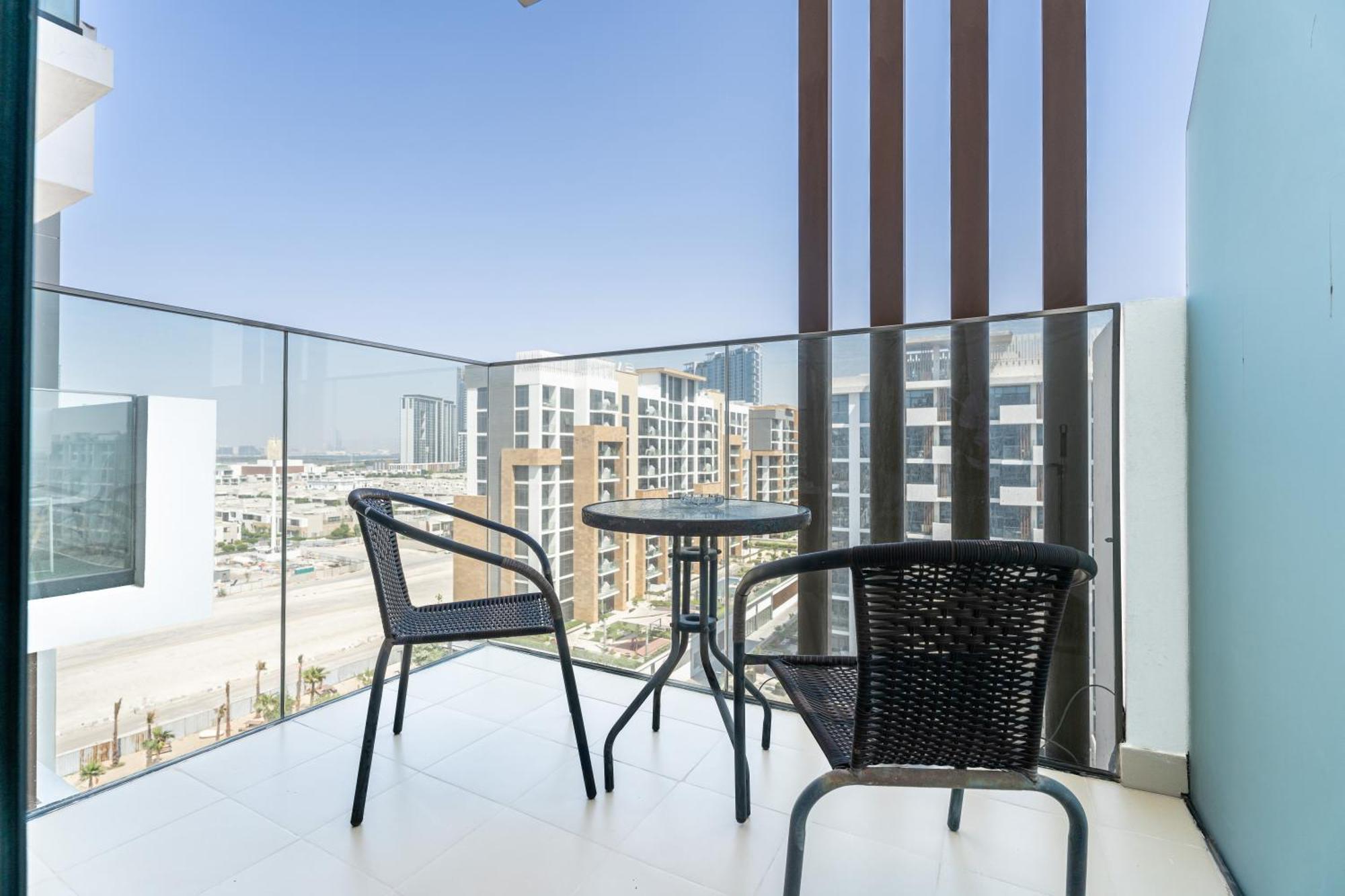 Escape24 Stylish Studio Azizi Riviera 8 Meydan One Дубай Екстериор снимка