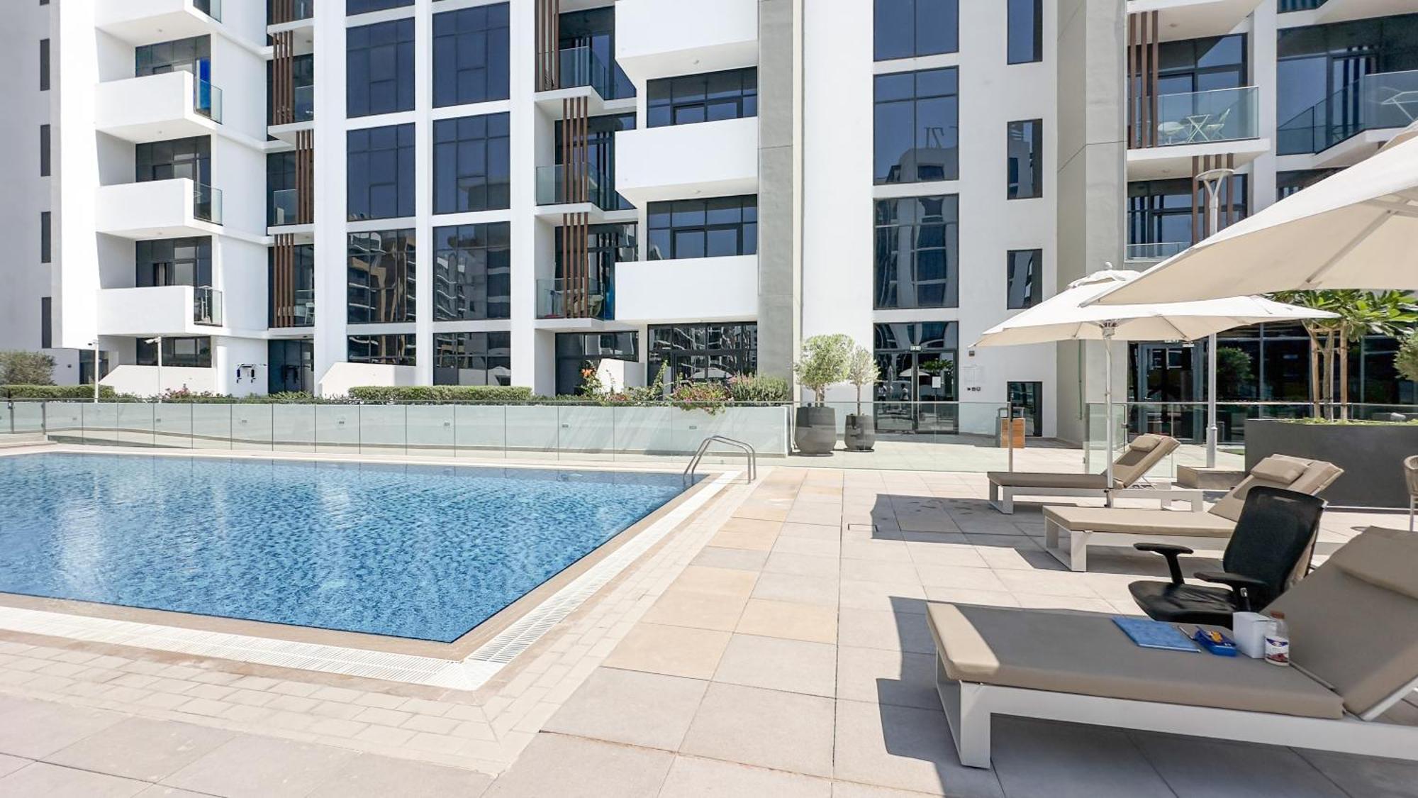 Escape24 Stylish Studio Azizi Riviera 8 Meydan One Дубай Екстериор снимка
